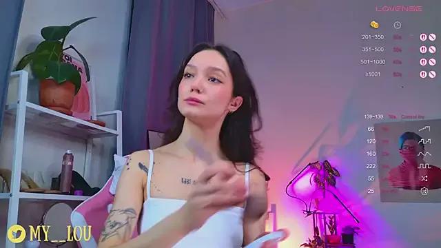 StripChat MyLoulaby is Group MyLoulaby — stretch pussy with 4 fingers