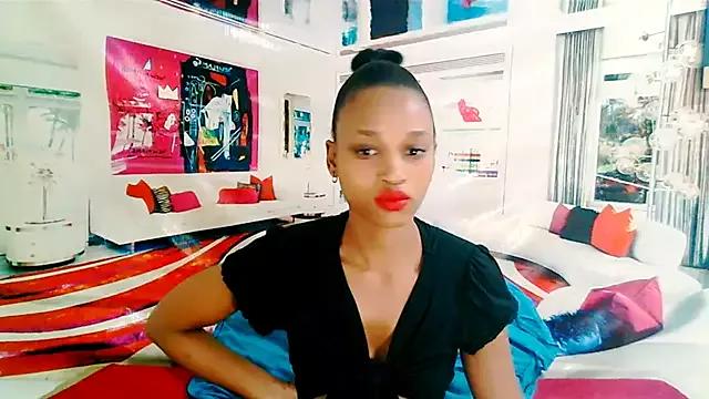 EbonyStarLite69 from StripChat is Freechat